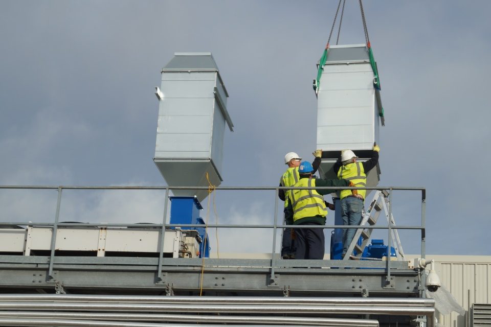CooperVision Ducting Installation